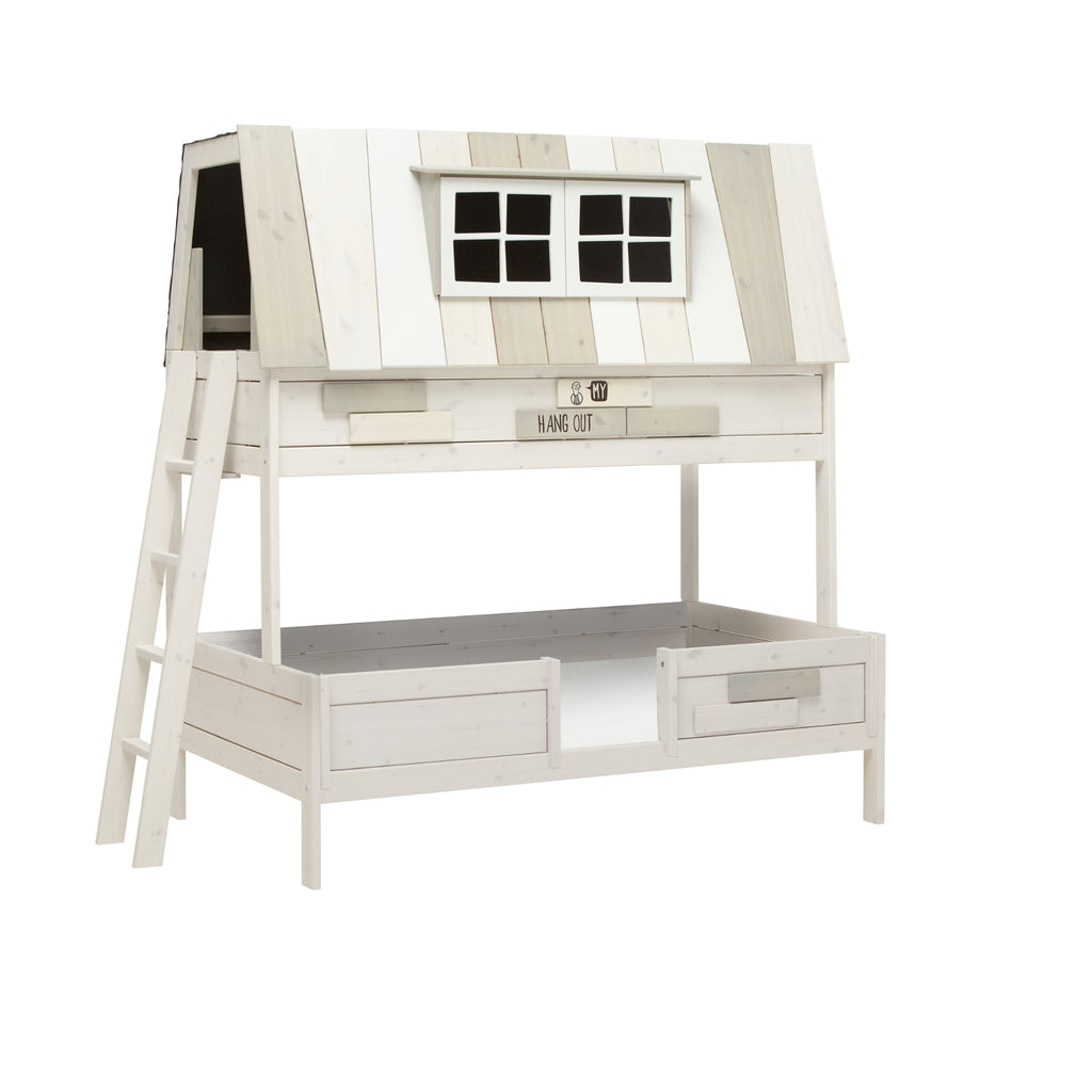 My Hangout Adventure Bunk Bed small double whitewash