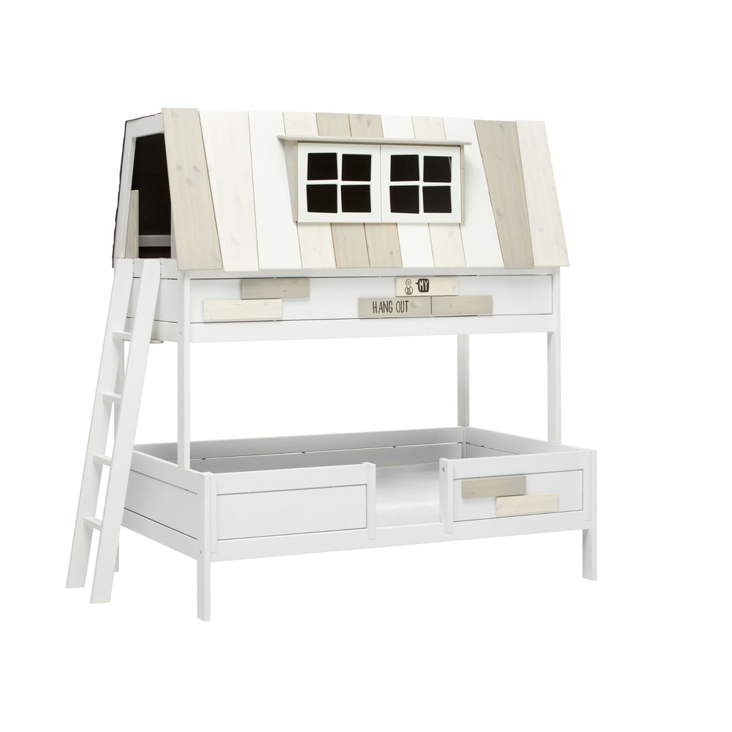 My Hangout Adventure Bunk Bed small double white