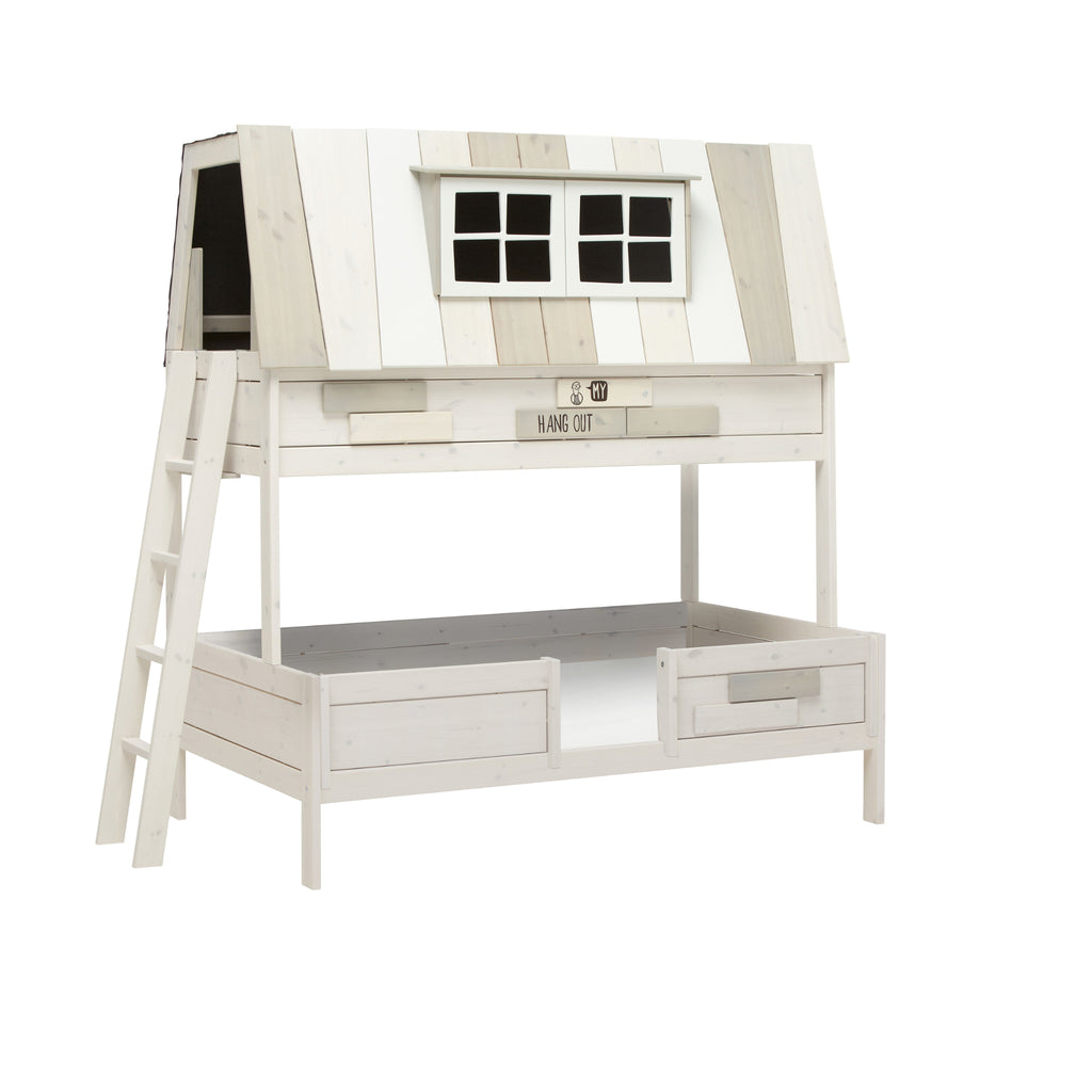 My Hangout Adventure Bunk Bed double whitewash