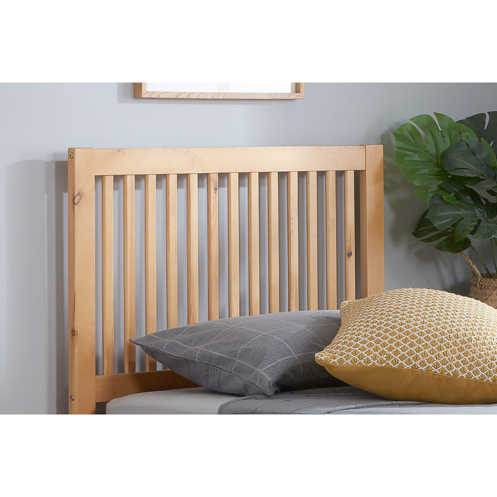 Buxton Guest Bed with Trundle, headboard detail