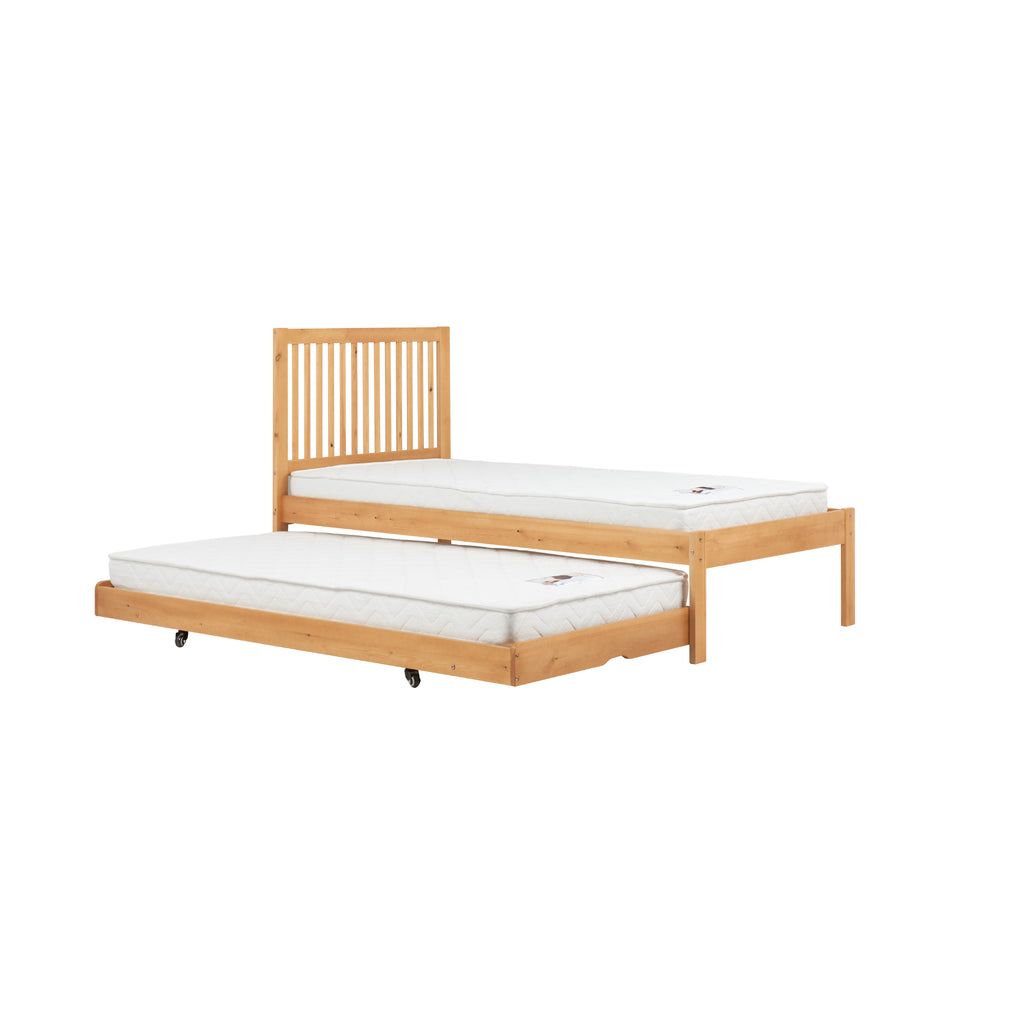 Buxton Guest Bed with Trundle on white background