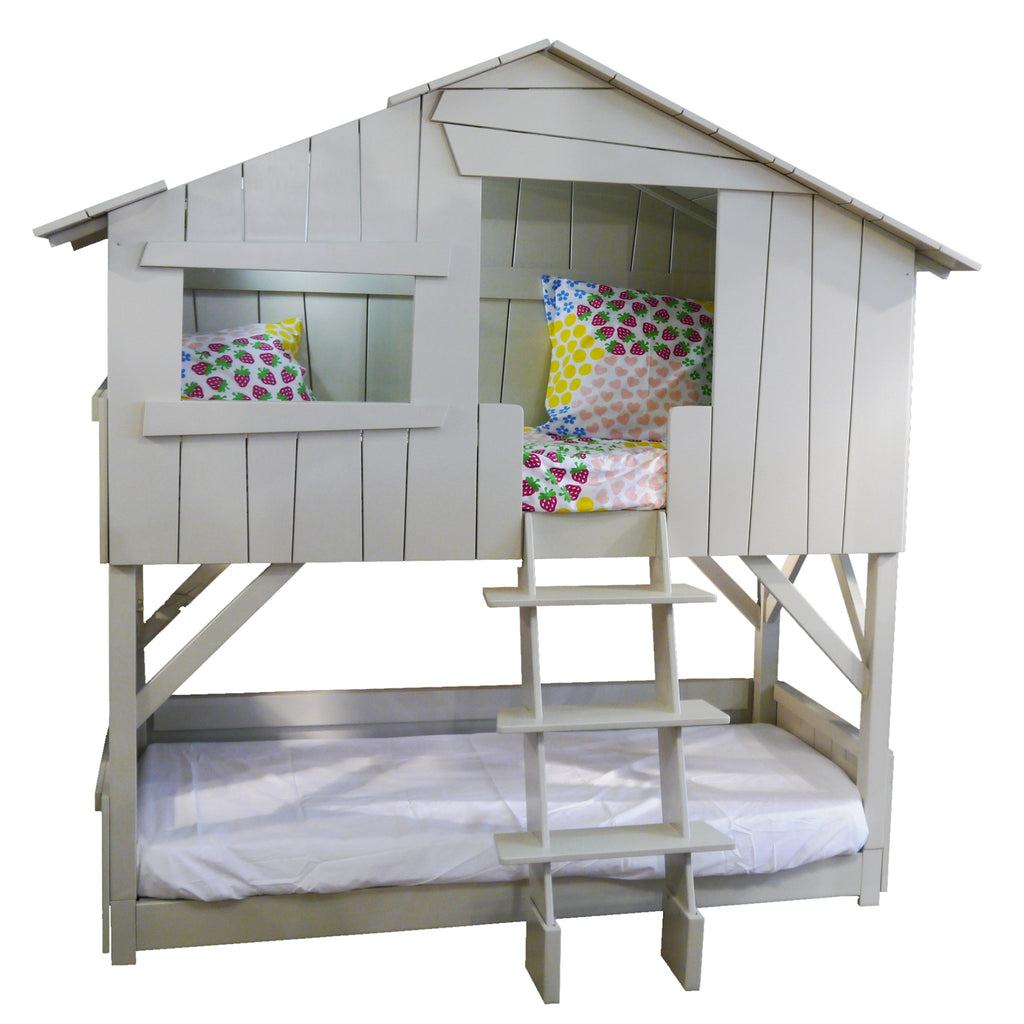 Treehouse Bunk Bed on white background