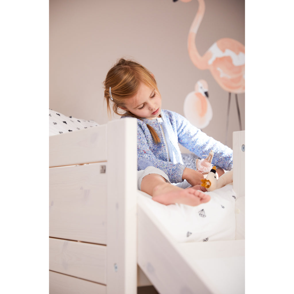 Climb and Slide Cabin Bed, bed detail