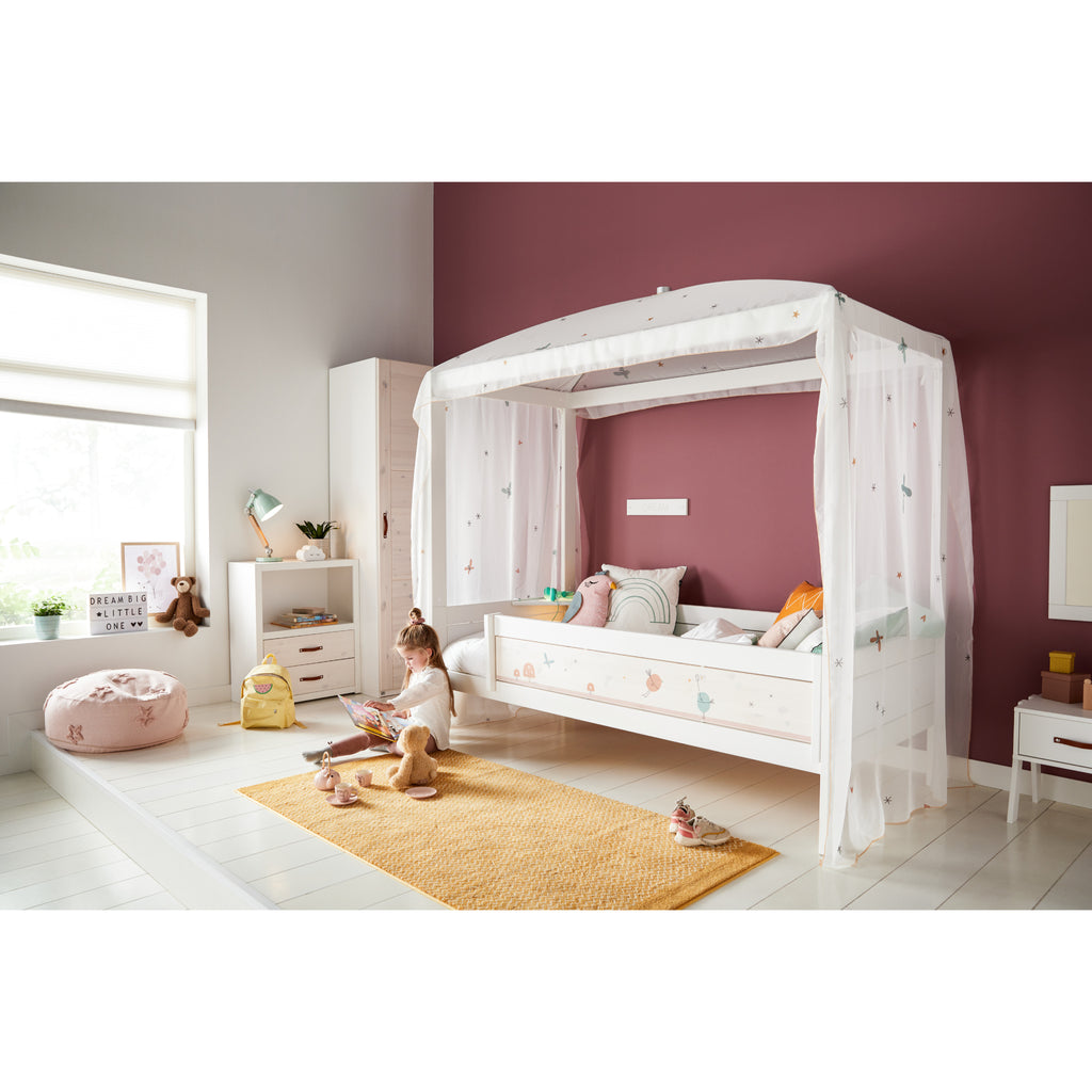 Fairy Dust Four Poster Bed with Canopy 