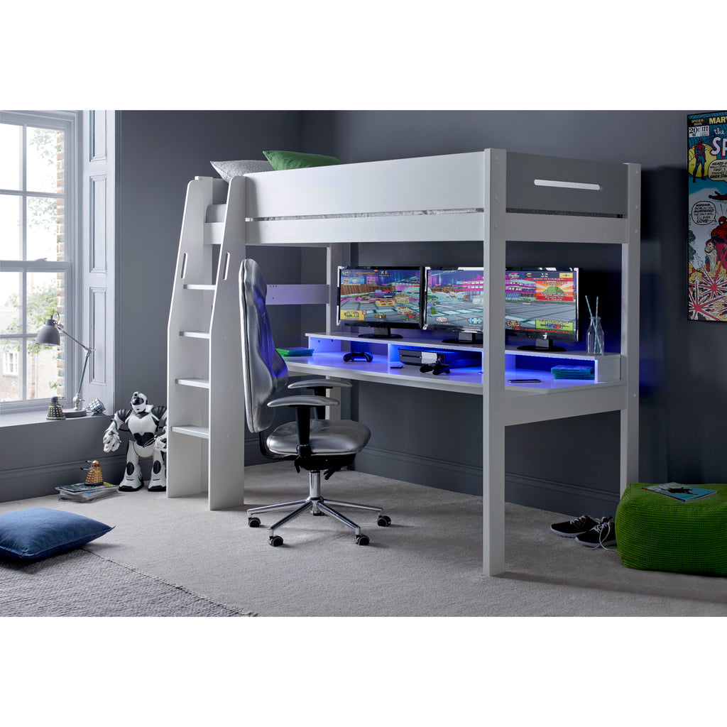 Urban Grey Console Gaming Highsleeper in furnished room