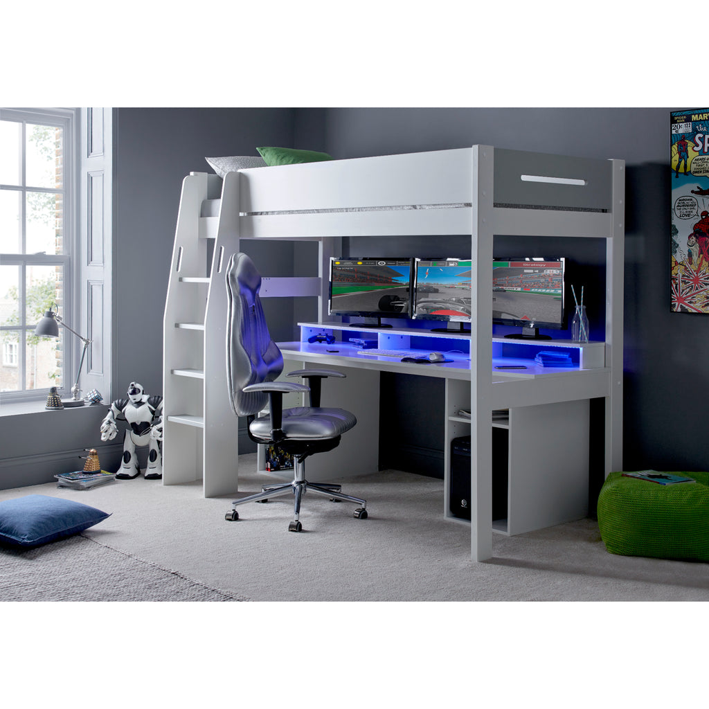Urban Grey PC Gaming Highsleeper in furnished room