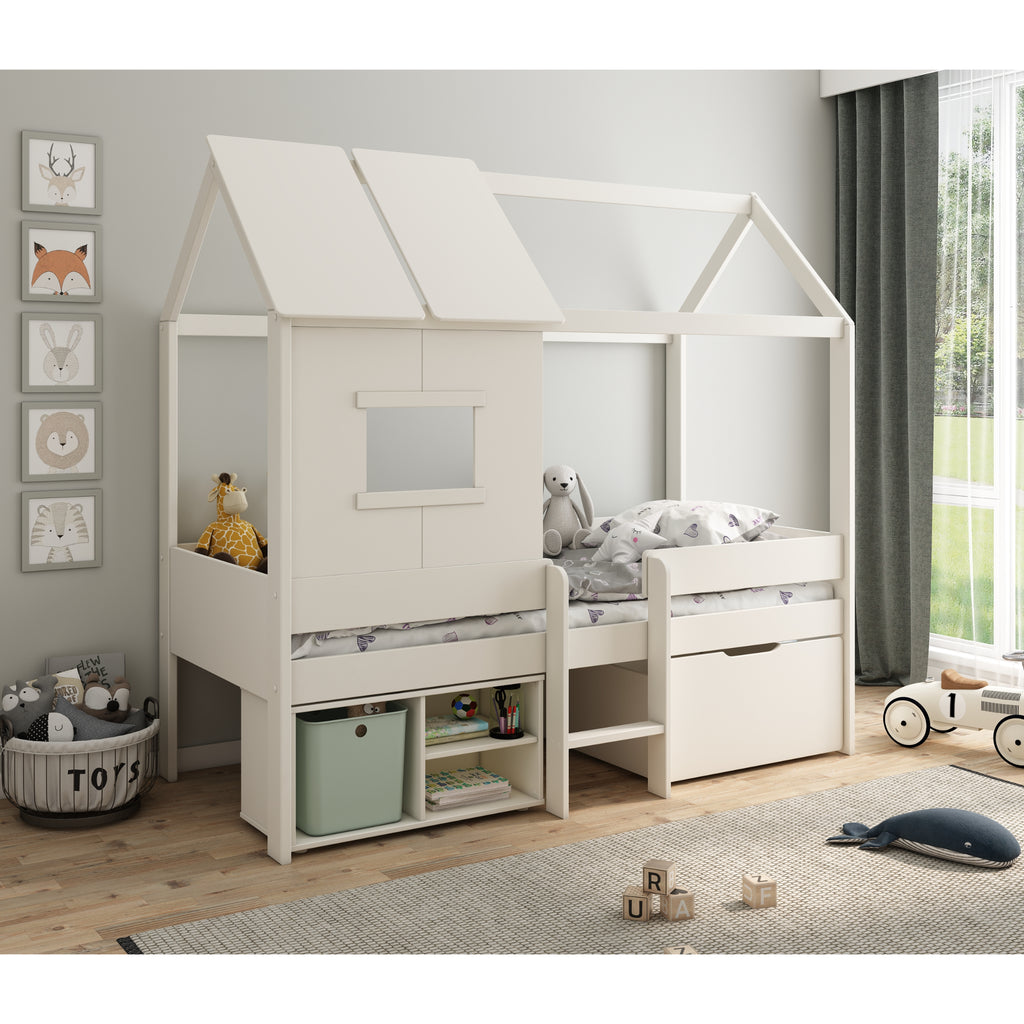 Mini Playhouse Midsleeper with storage