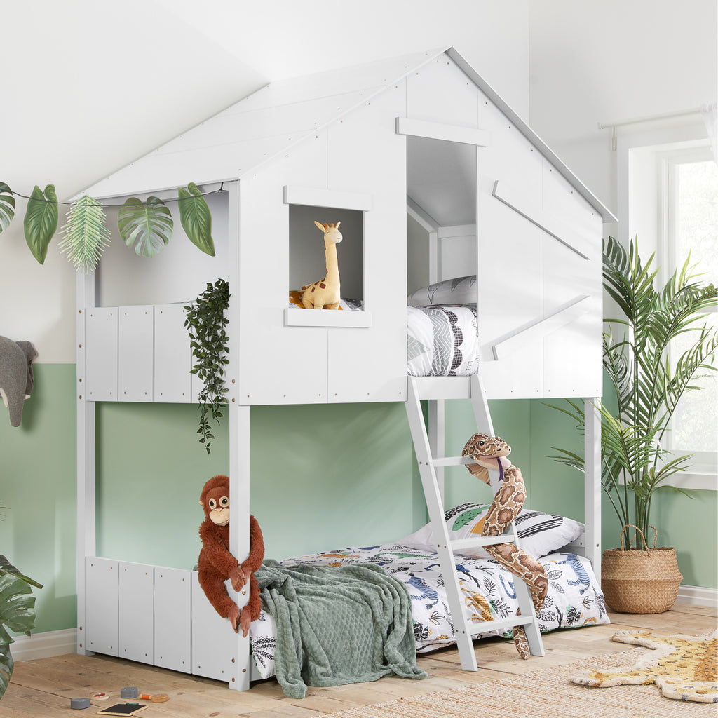 Safari Bunk Bed in white