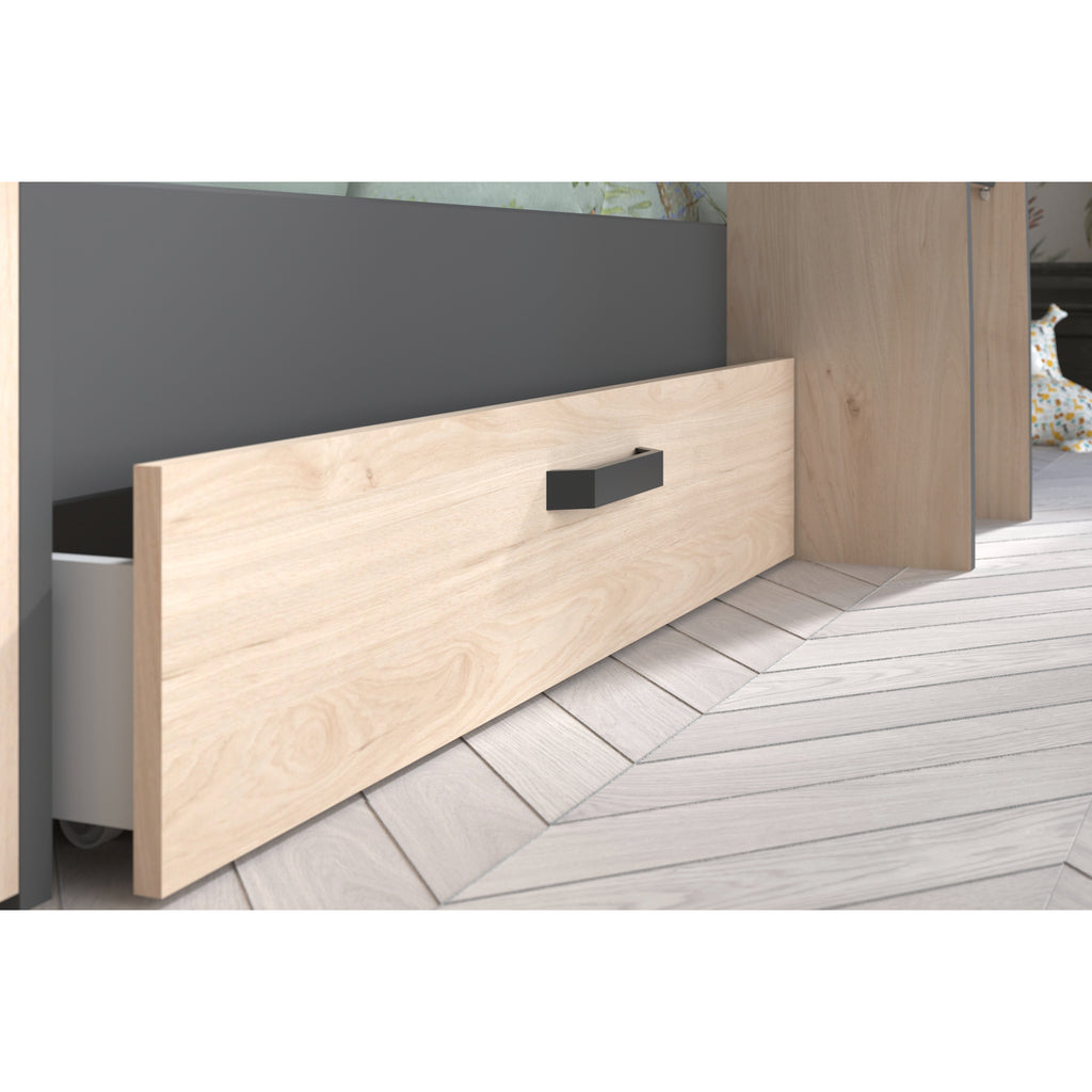 Stim Bunk Bed with Cupboard & Storage, underbed drawer detail