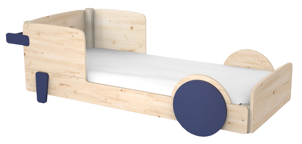 Discovery Montessori Bed, blue, profile