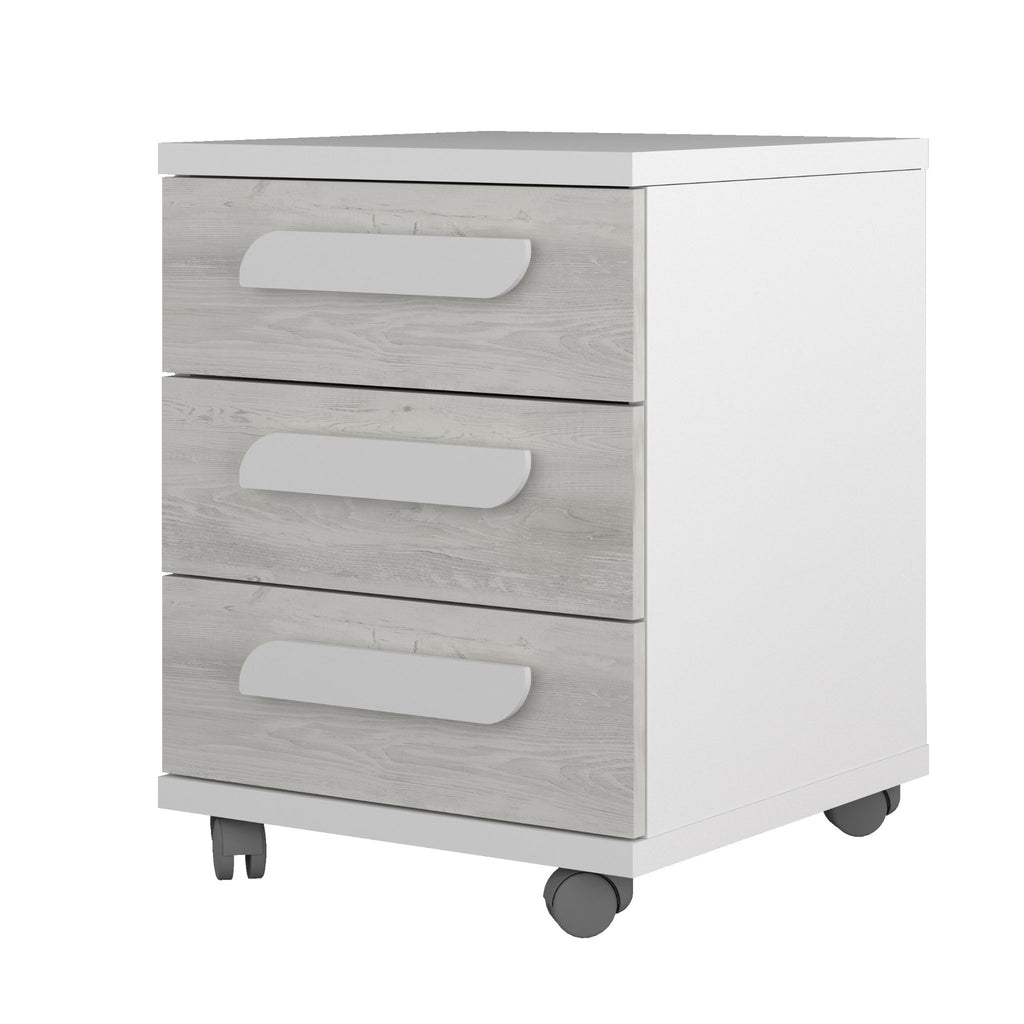 Trasman Tarragona Highsleeper with Desk & Storage, 3 drawer chest