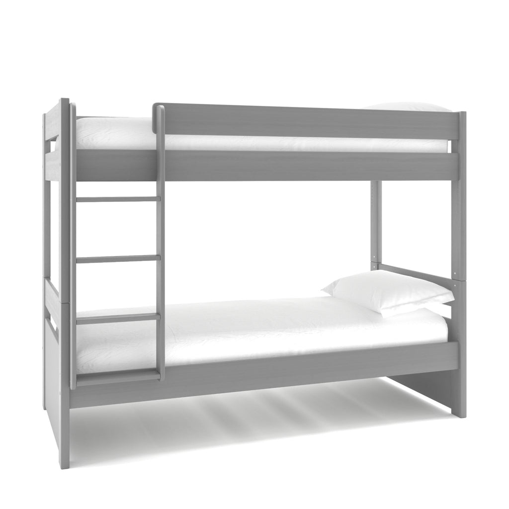 Stompa Uno Separating Bunk Bed in grey on white background