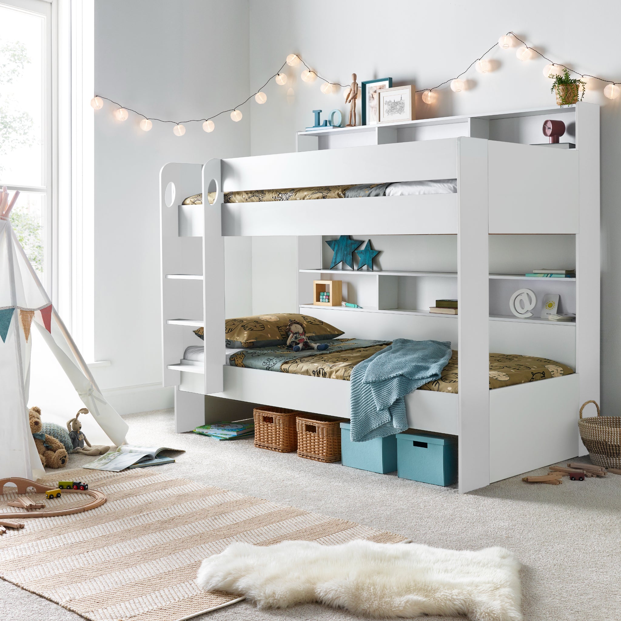 Oliver Storage Bunk Bed | Made From High Quality Solid Wood – Cosybunks