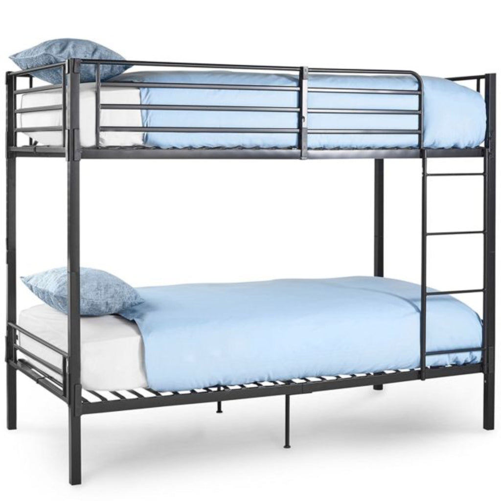 Allon Metal Adult Separating Bunk Bed on white background